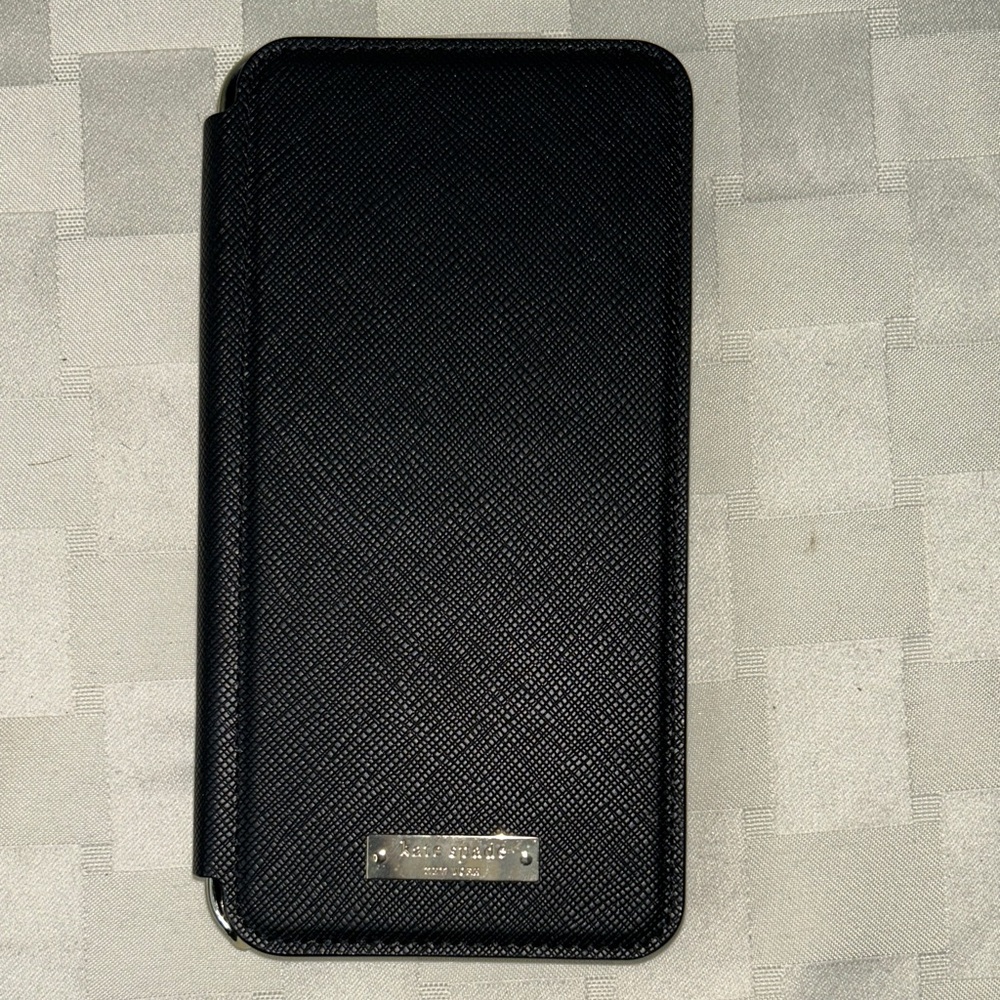 Kate Spade Black Folio Phone Case - Picture 2 of 6